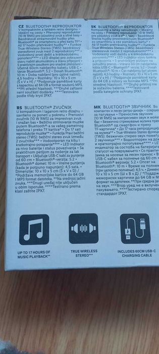 Boxa Blutooth Tronic ,noua