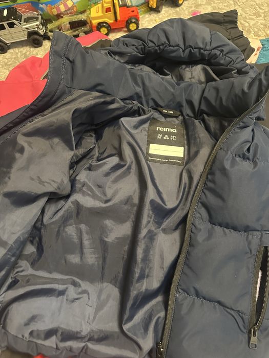 Пуховик рейма 104 синий