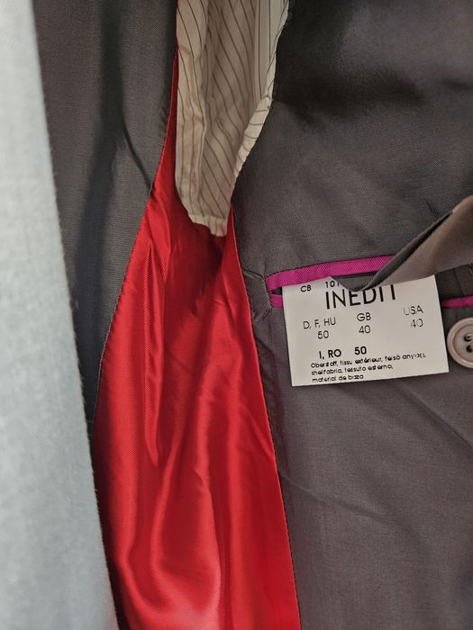 Costum bărbați gri deschis