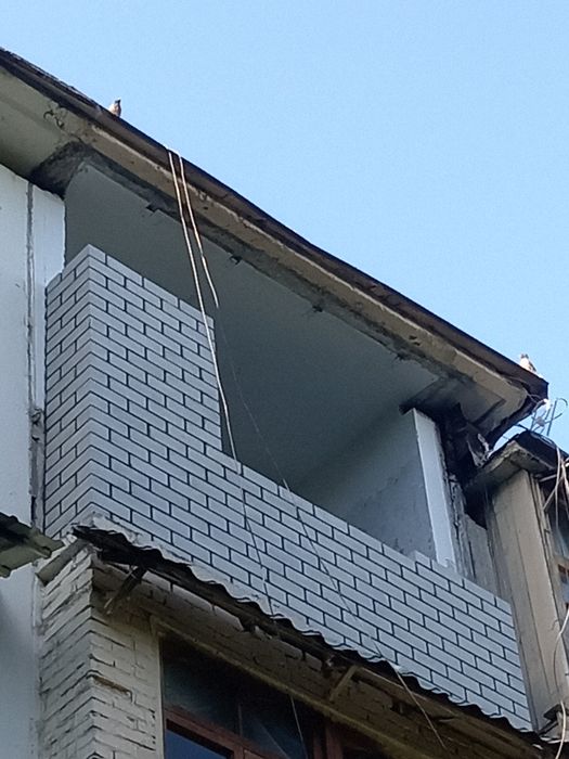 Кладка балкон. Balkonga g'isht teramiz.