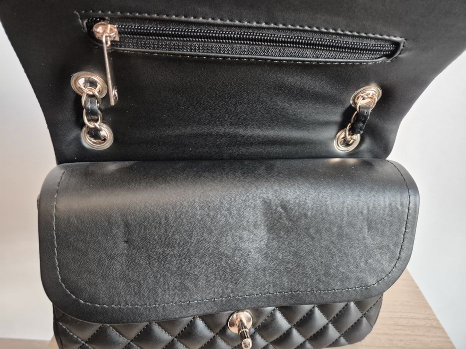 Черна чанта Chanel
