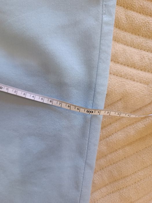 Брюки женские голубые