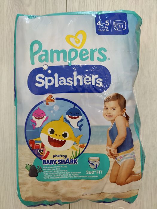 Pampers splashers nou
