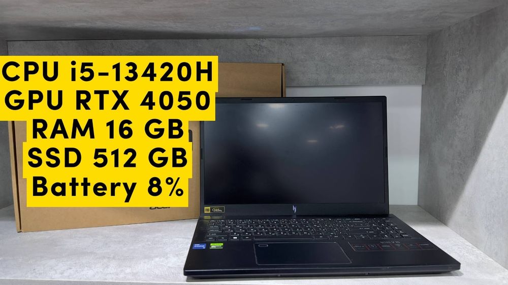 Игровой Ноутбук Acer Nitro v15