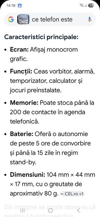Nokia 1112 meniu ro.