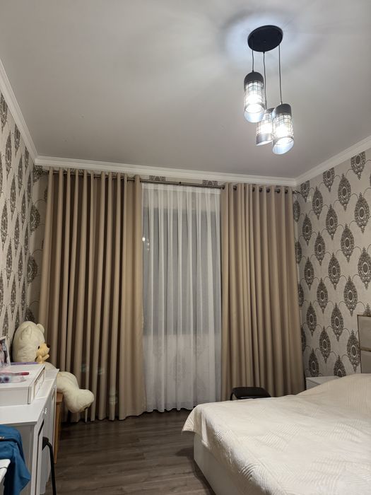 Шторы замер установка