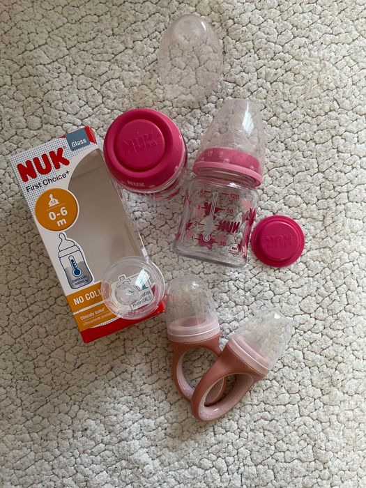 Nuk no colic бутилки