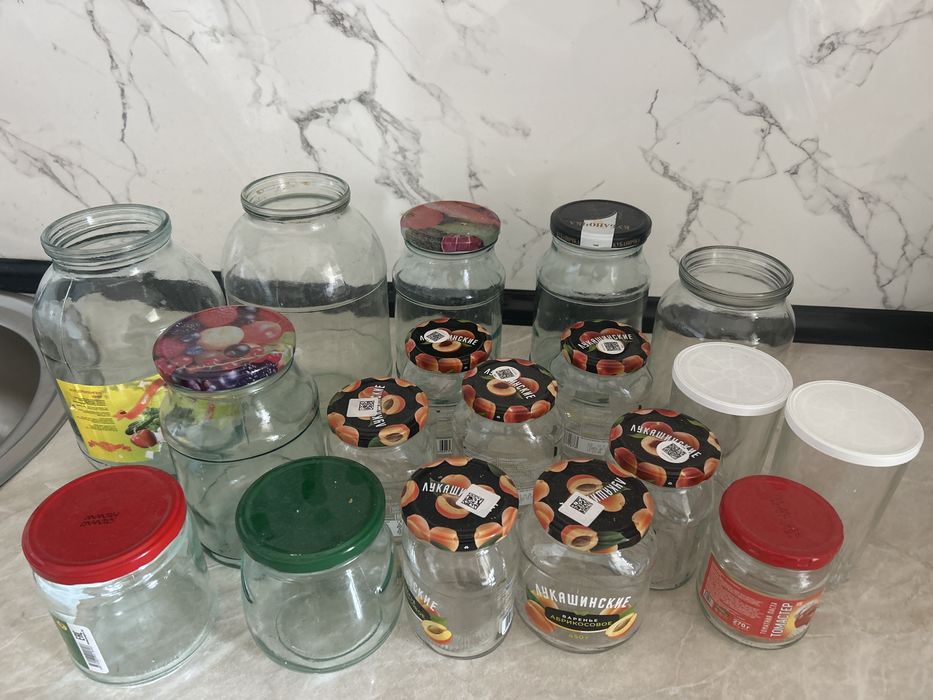 Банки стеклянные