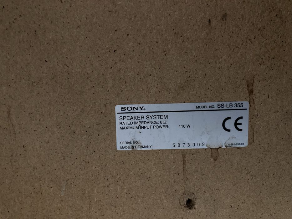 Пррдаю Колонки Sony