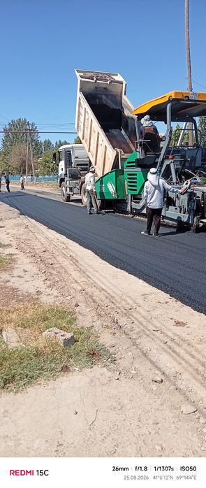 Asfalt xizmatlar qilish