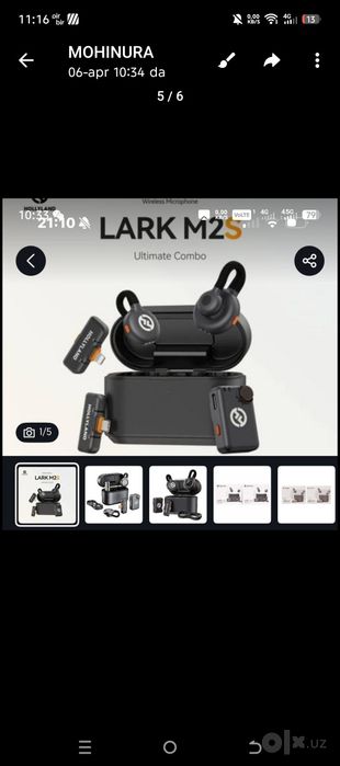 Hollyland LARK M2S Wireless Microphone — Ultimate Combo