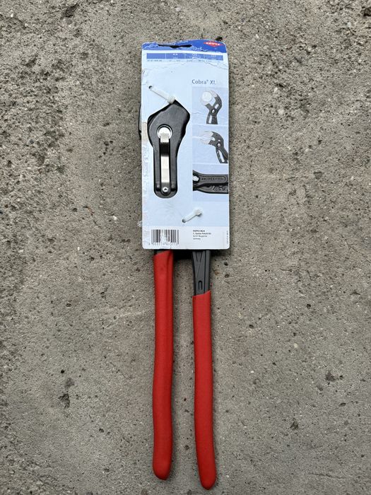 Cleste Papagal Knipex Cobra XL  87 01 400 Nou Chrom Vanadium