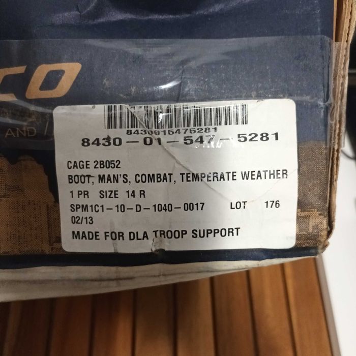 Bocanci army Wellco Aviatie, masura 14R, talpic 33 cm. Vibram+Goretex.