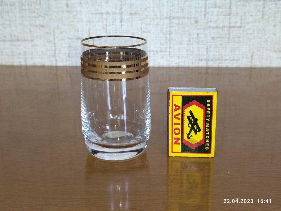 Новые рюмки, 6 тш. Богемия.