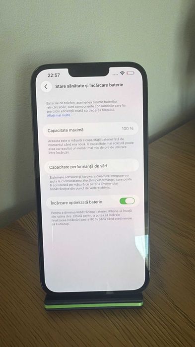 Iphone13 Pro Max , sierra blue, memorie 256gb, stare sanatate baterie 100%