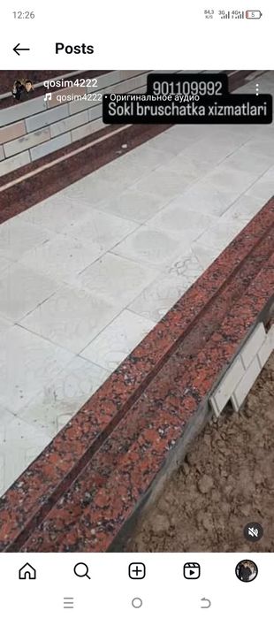 Kafel bruschatka teramiz