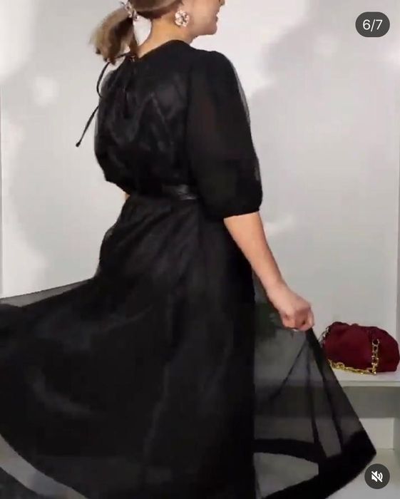 Шикарное вечернее платье