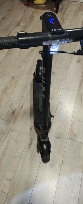 Trotineta electrica Pure Electric Air³ Pro, 710W, Autonomie 40Km, 25Km/h, Matte Black