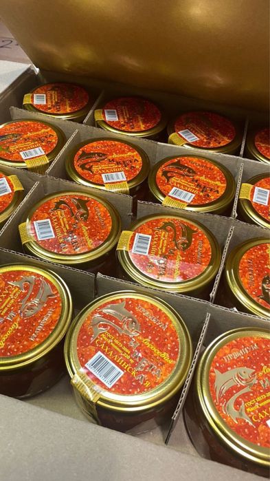 Икра красная, лососевая отпом