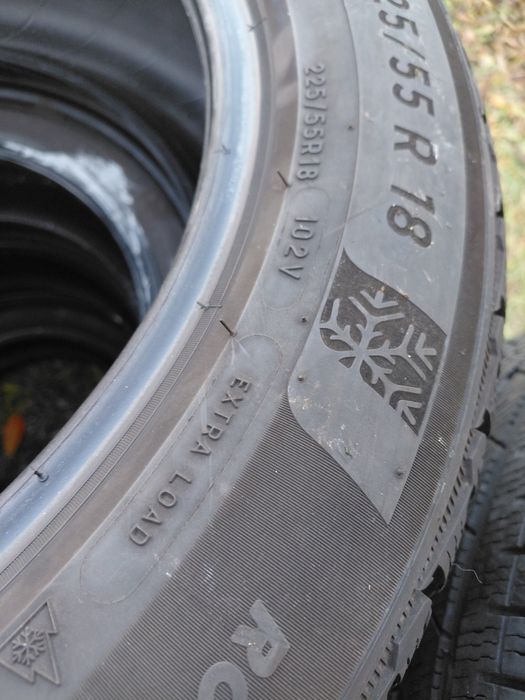 225/55/18" michelin 4бр.гуми
