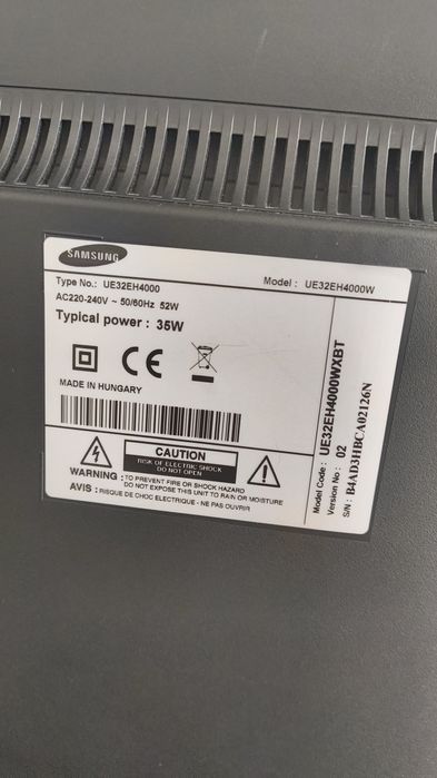 TV Led Samsung  80 cm