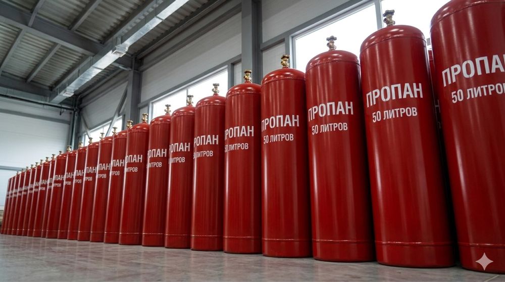 Пропан газ тулдириш ва алмаштириш хизмати