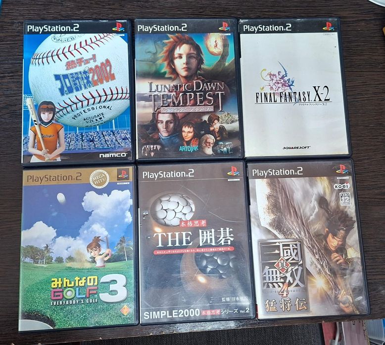 Диски PS 2, оригинал из Японии