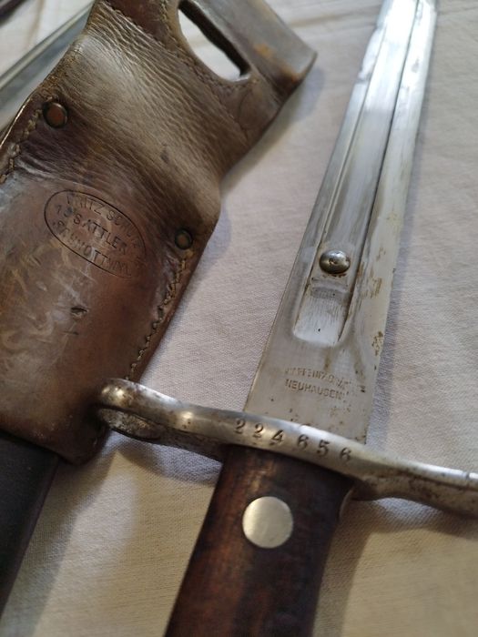 Швейцарски щик байонет Шмид Рубин