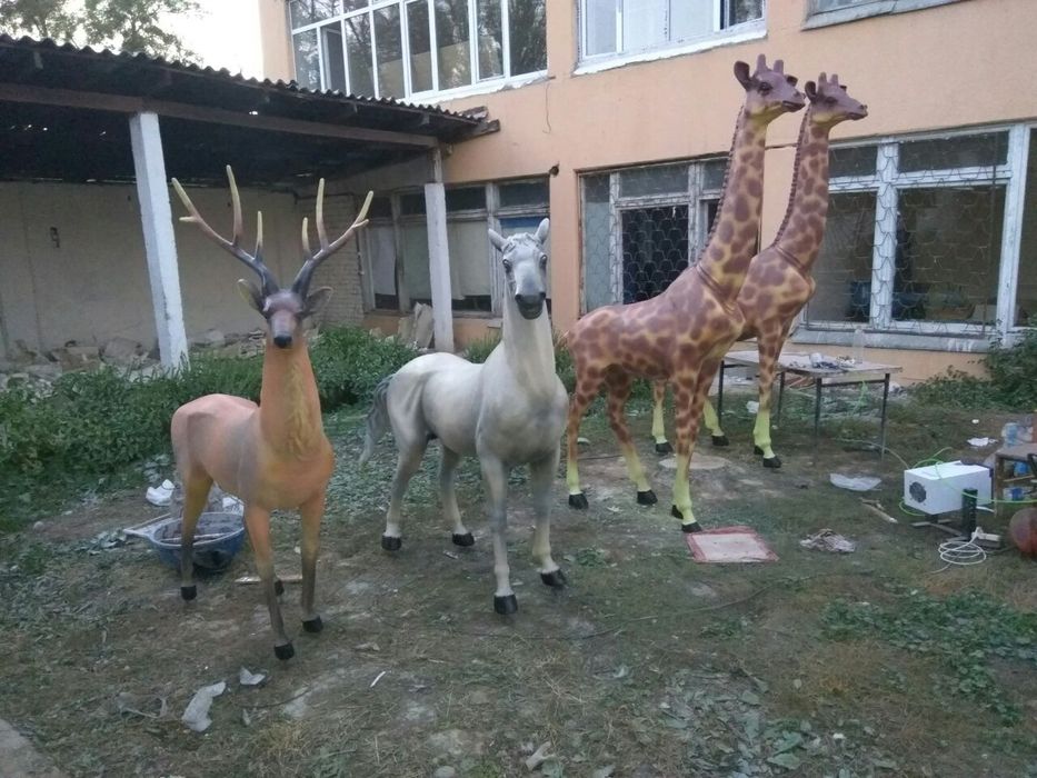 Haykallar, relief, dekoratsiya, landshaft. Buyurtma qabul qilamiz