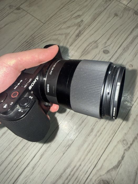 объектив sigma 30mm + CPL, ND фильтр в подарок