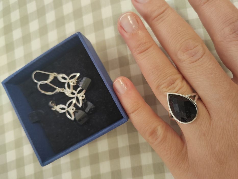 Set argint model deosebit Italia