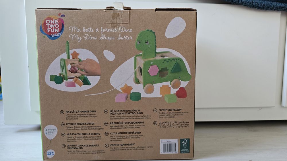 Jucarie lemn dinozaur