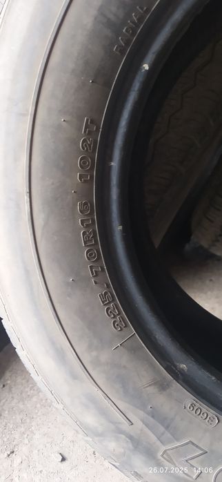 Продам шины 225/70/16 Hankook