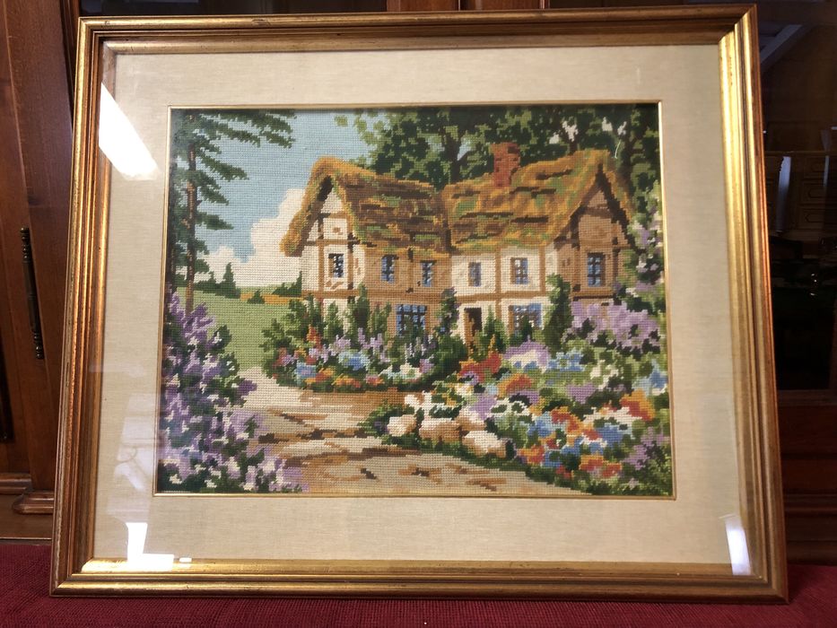 Tablou lucrat manual