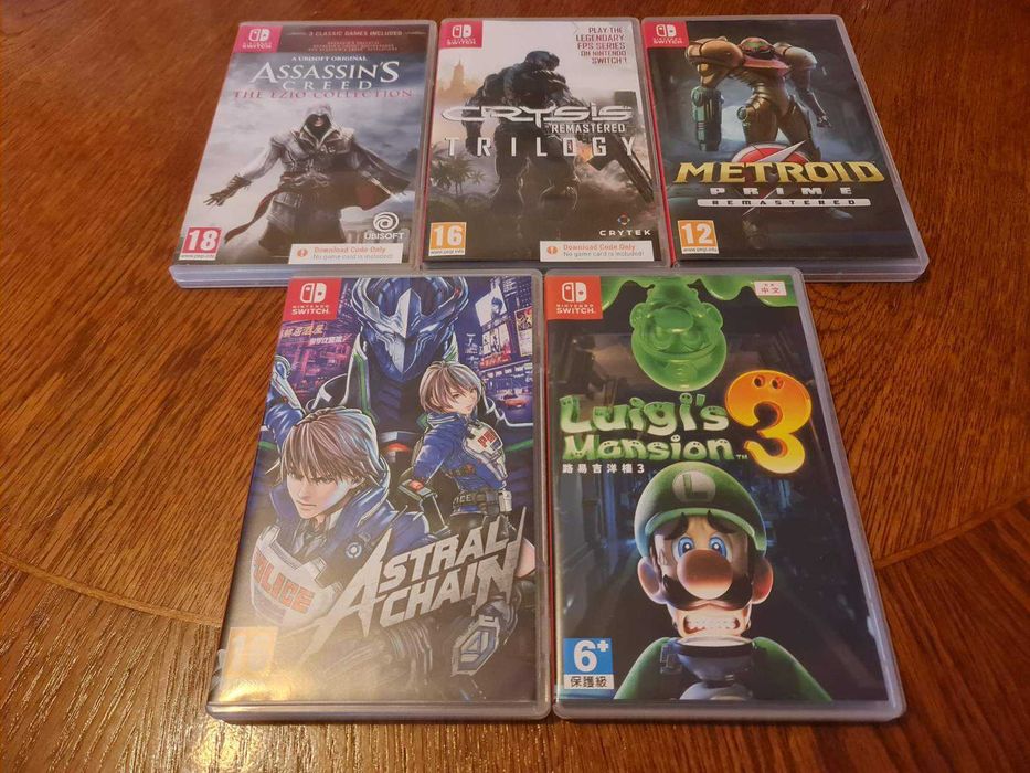 Игри за Nintendo Switch / и PlayStation 4 (PS4)