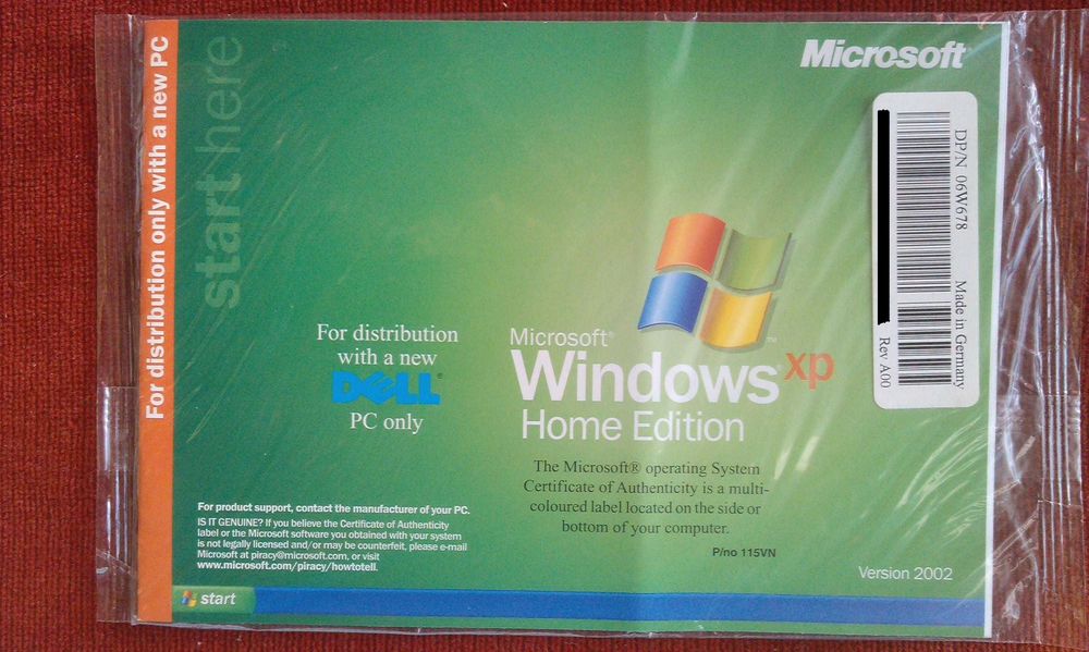 WINDOWS XP Home Edition