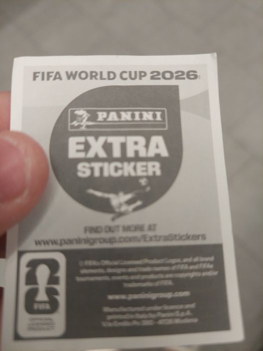 Lionel messi silver extra sticker