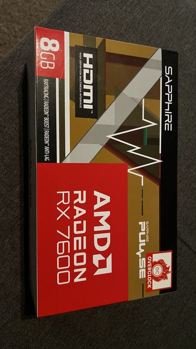 Placa video RX7600 8GB garantie 02/2028