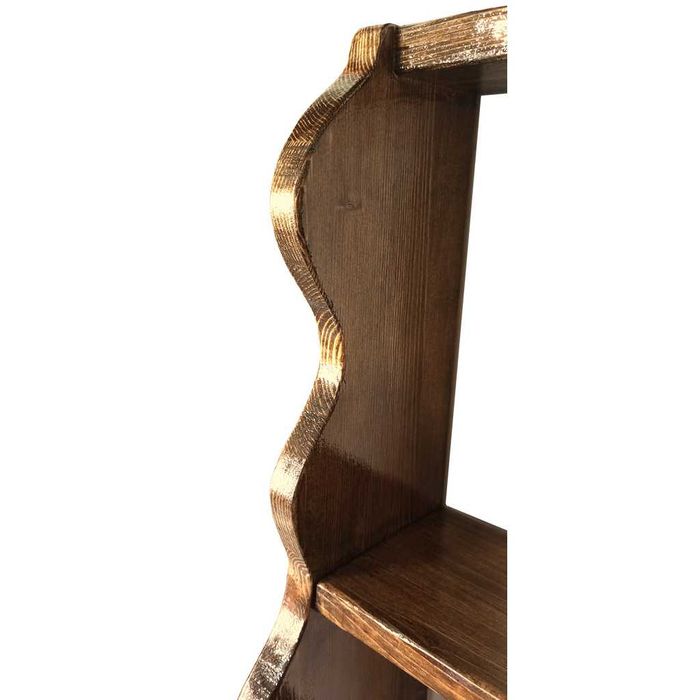 Raft din lemn de pin, handmade, pentru blat sau masa – 60 × 50 cm