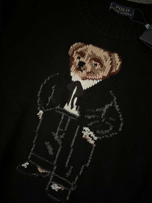 Оригинален Женски Polo Ralph Lauren Bear Пуловер Нов