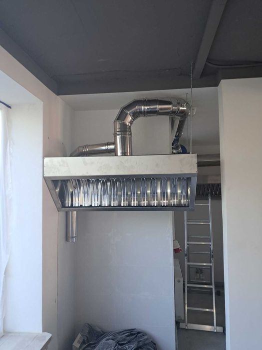 Hota inox pentru bucatarii profesionale. Confectionam orice marime.