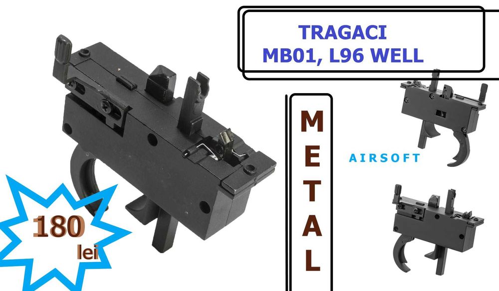 Tragaci metal -service pentru pusca MB01, L96 WELL airsoft