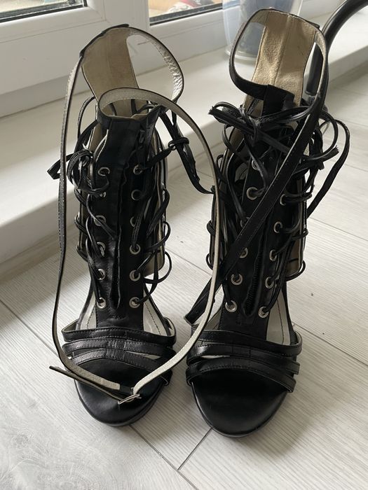 Sandale Atelier Faiblesse din piele naturală