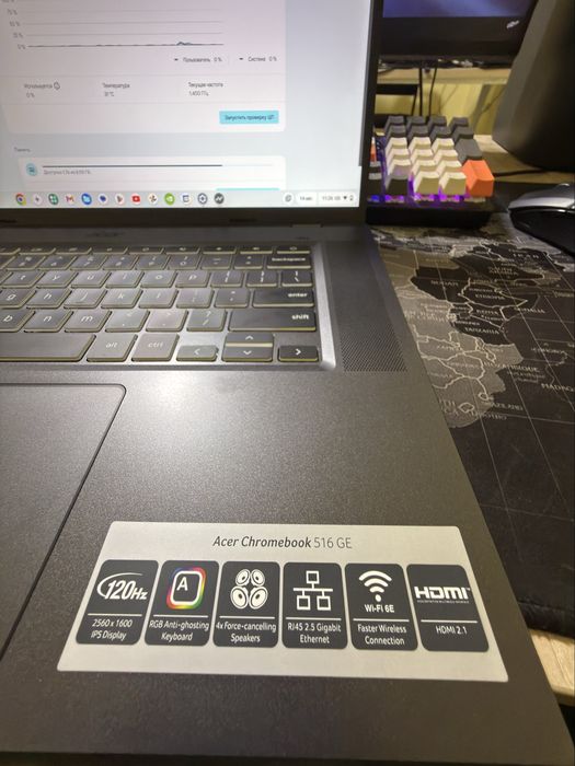 Acer chromebook 516 GE