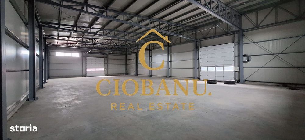 Hale industriale+Cladire de Birouri de inchiriat zona Aeroport
