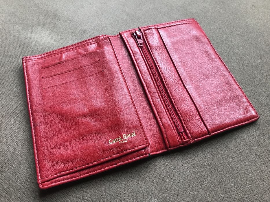 Carre Royal Paris портмоне от естествена кожа