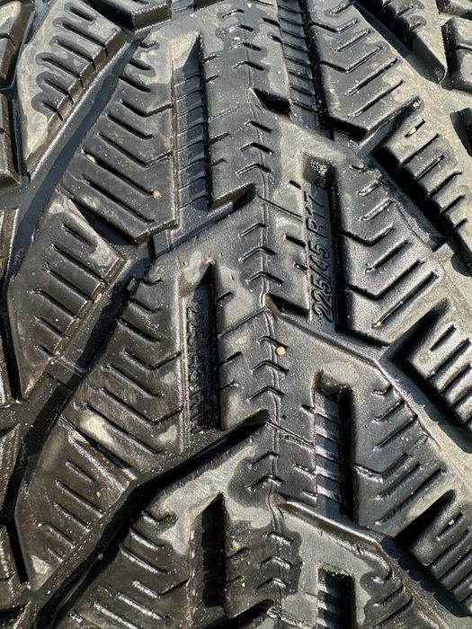 Jante aliaj R17 Alfa romeo 5x110 / 5 x 110 + cauciucuri iarna noi 225 / 45 / R17  - 225/45/R17