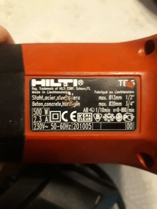 Rotopercutor HILTI 220V