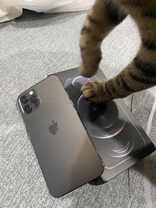 iPhone 12 Pro 128GB много запазен с кутия и зарядно.
