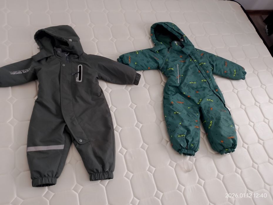 Зеленый комбез зима 6.000